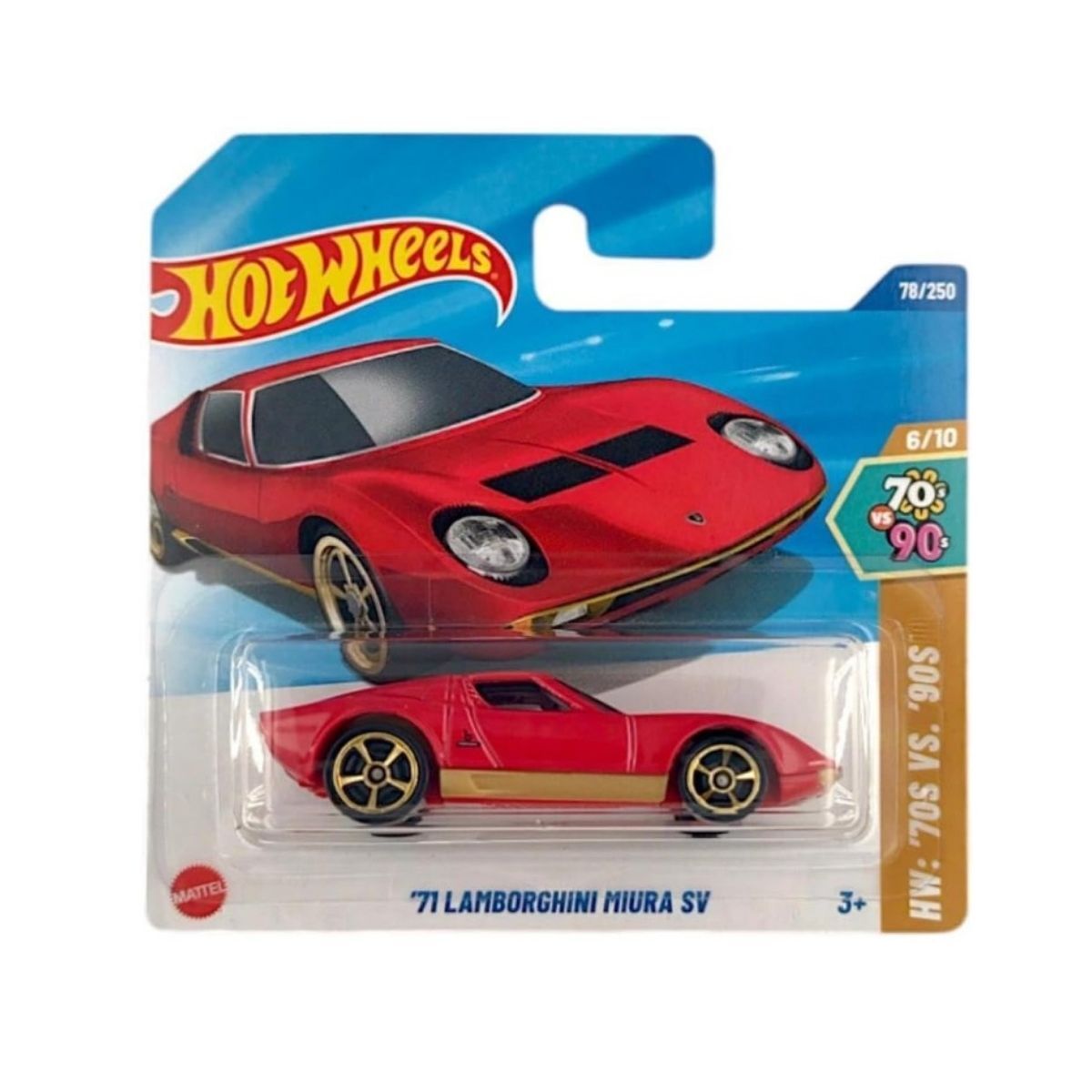 Hot Wheels 71 Lamborghini Miura Sv