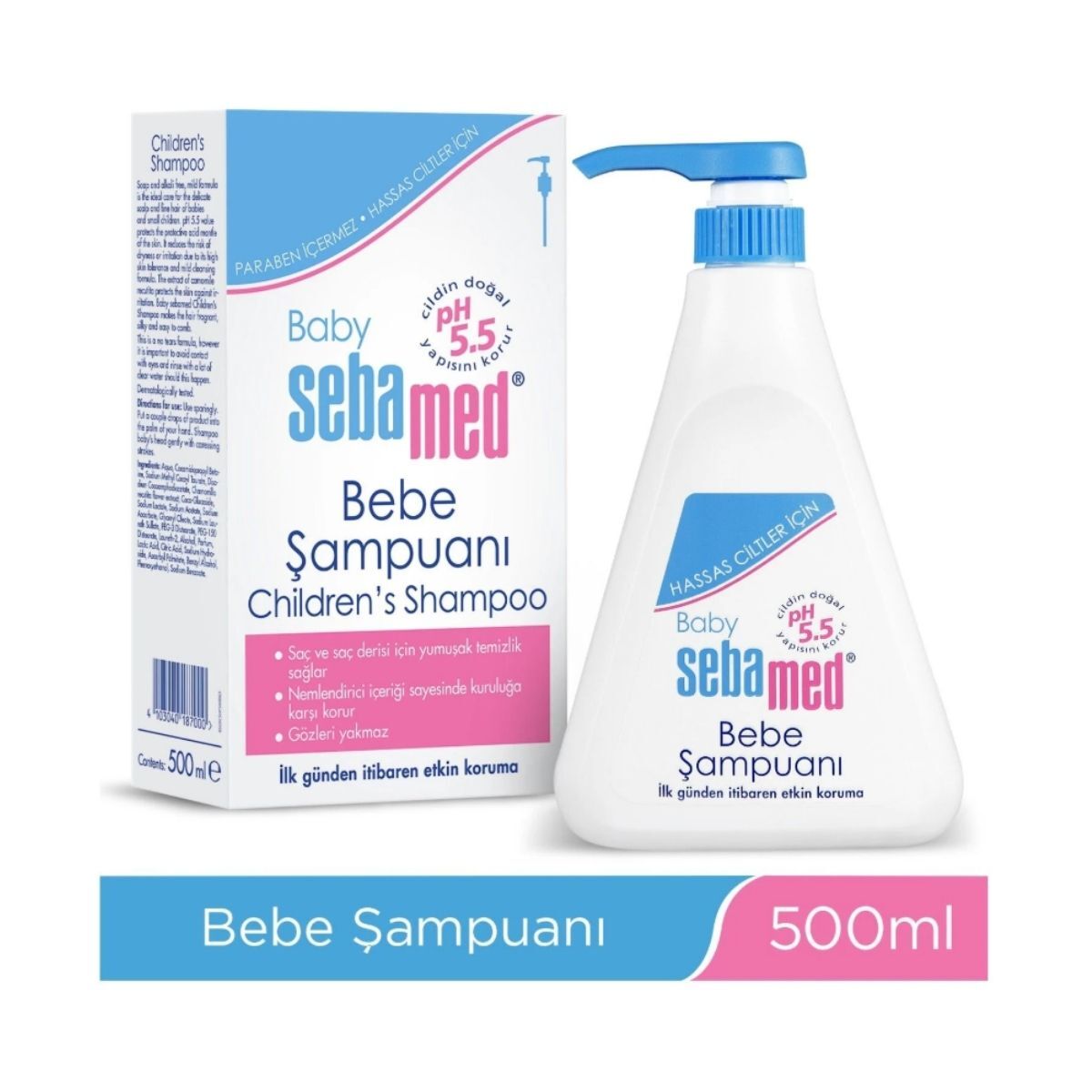 Sebamed Bebek Şampuanı 500ml
