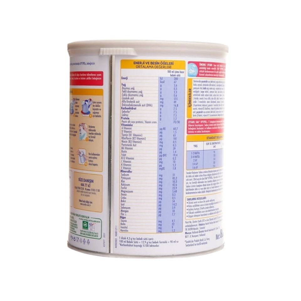 SMA Optipro 3 Mama Devam Sütü 800 gr