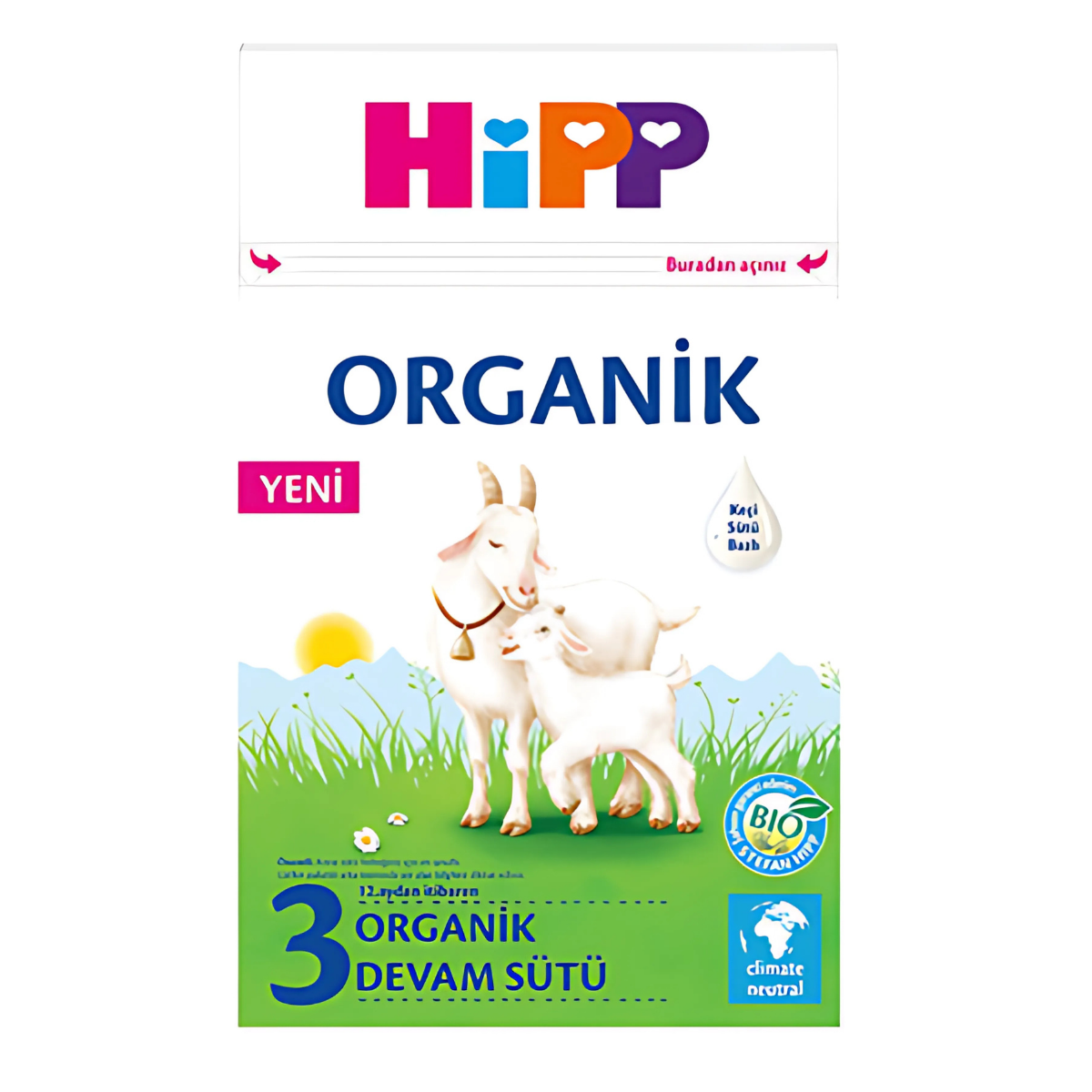Hipp Keçi Sütlü 3 Bebek Sütü 400 gr