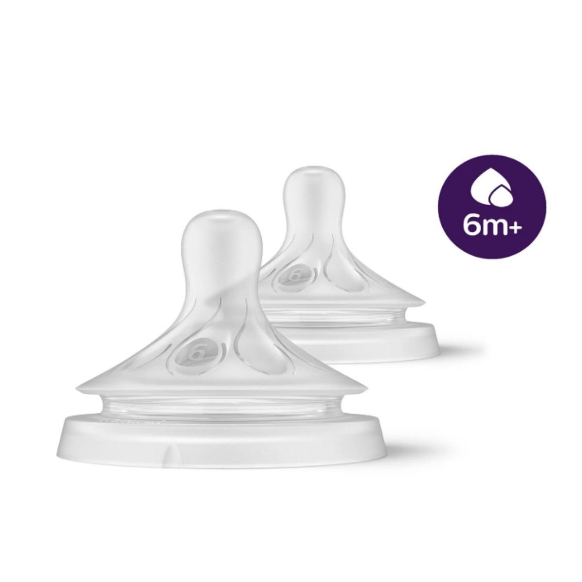 Avent Natural Response Biberon Emziği 6 Numara 6+ Ay 2'li