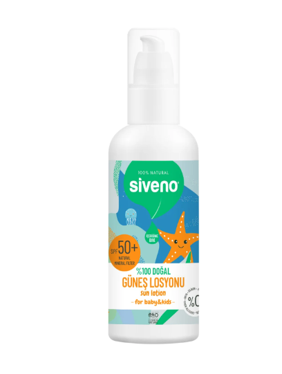 Siveno Doğal Güneş Losyonu Kids SPF50 100 ml