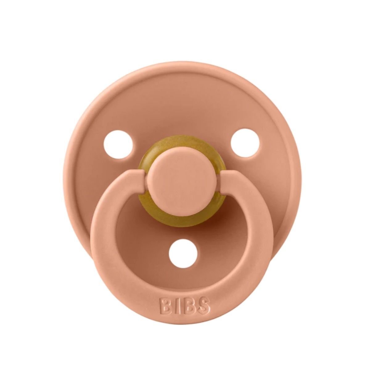 Bibs Colour Kauçuk Emzik Peach 6+ Ay 200246