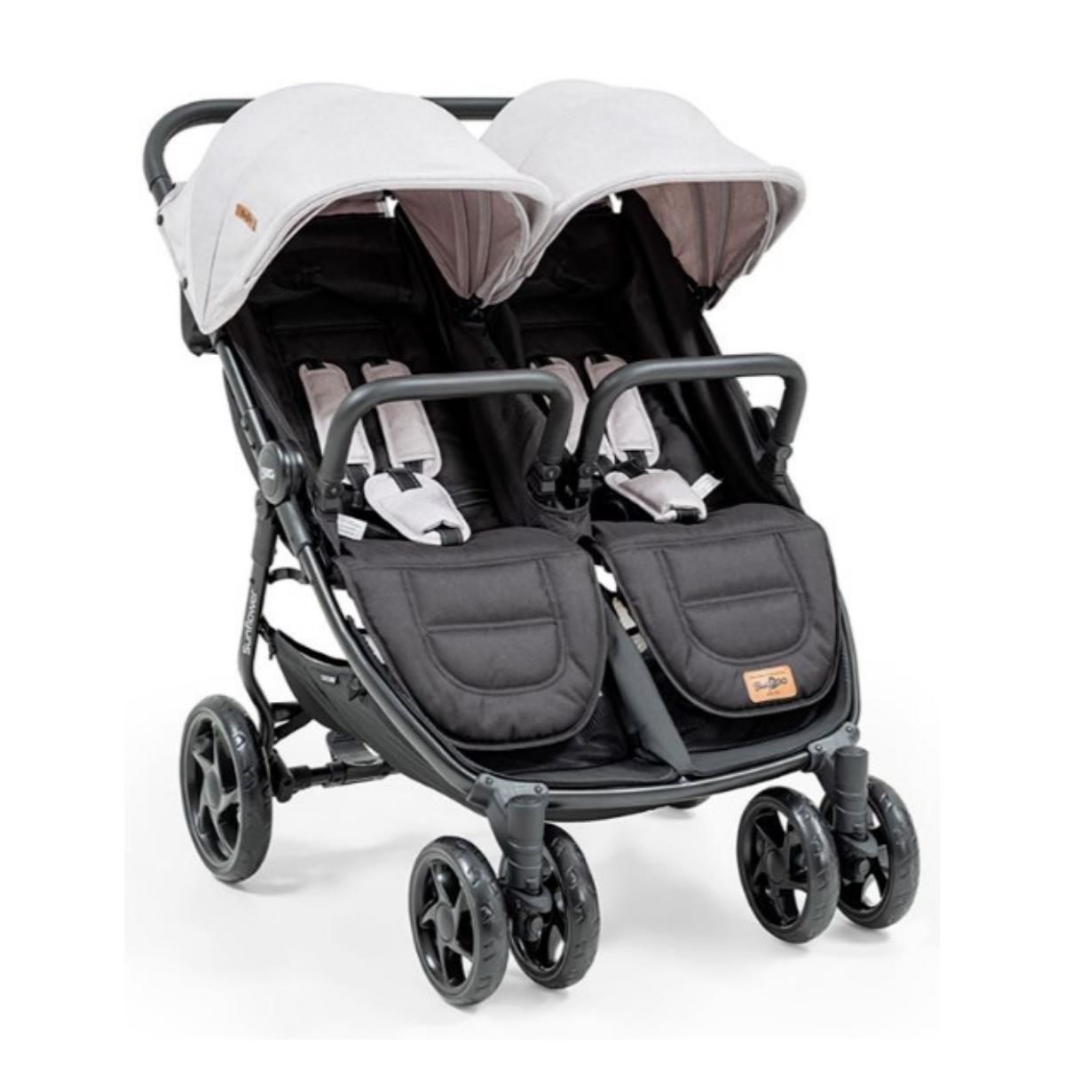 Baby2go Sunflower İkiz Bebek Arabası Gri