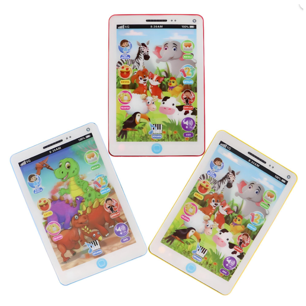 Eğlenceli Pilli Eğitici Tablet 1704