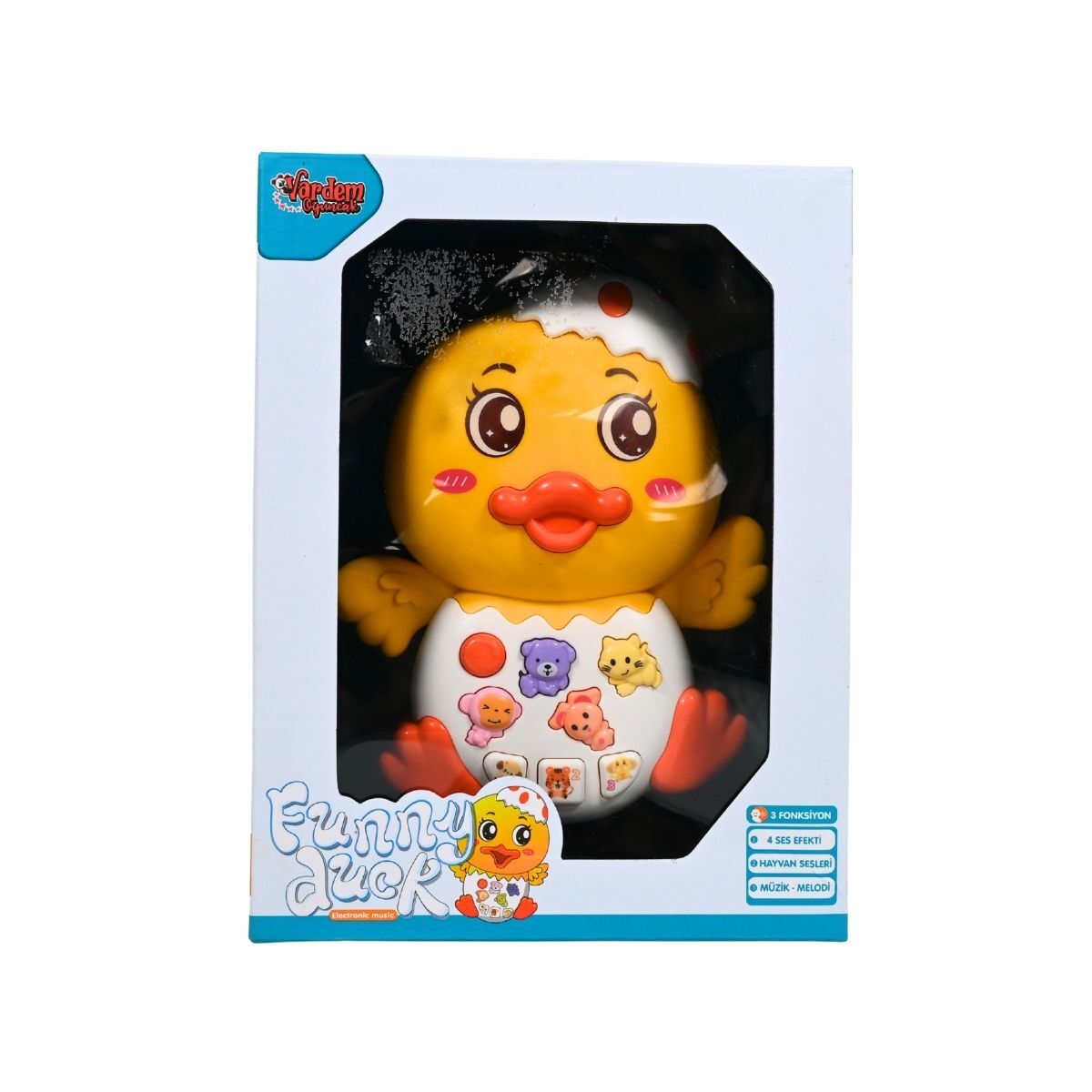 Vardem Işıklı ve Müzikli Ördek Bebek Piyanosu