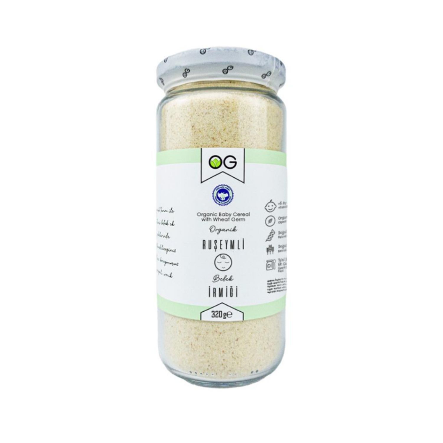 OG Organik Ruşeymli Bebek İrmiği 320 Gr