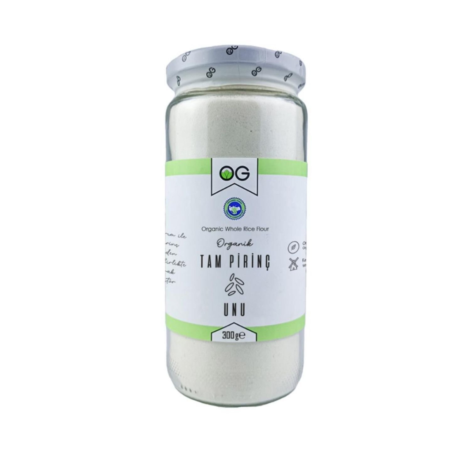 OG Organik Tam Pirinç Unu 300 Gr