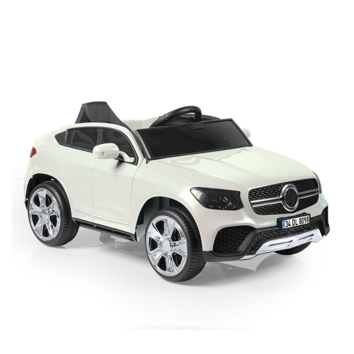 Dolu Grand Suv 12 Volt Akülü Araba Beyaz