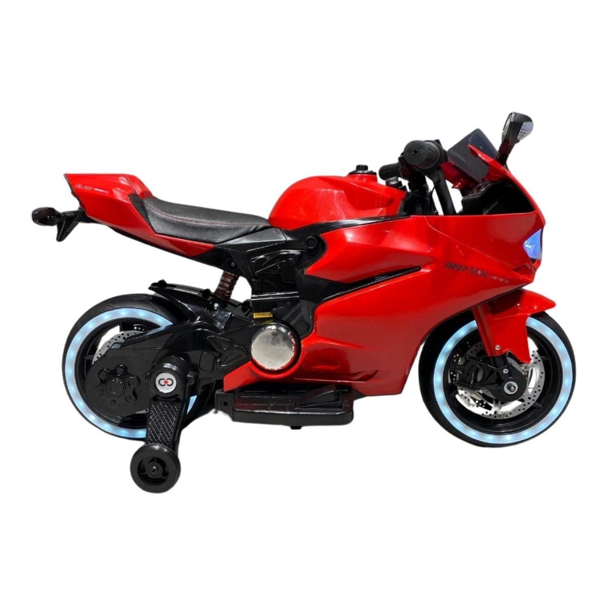 Cool Motors 12V Yarış Motoru Kırmızı