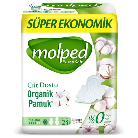 Molped Ped Süper Ekonomik Pure Soft Normal 24'lü