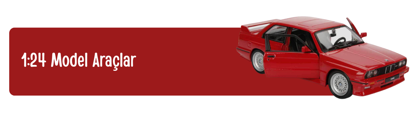 1:24 metal arabalar