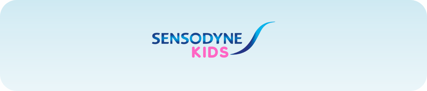 sensodyne kids diş macunu logo banner