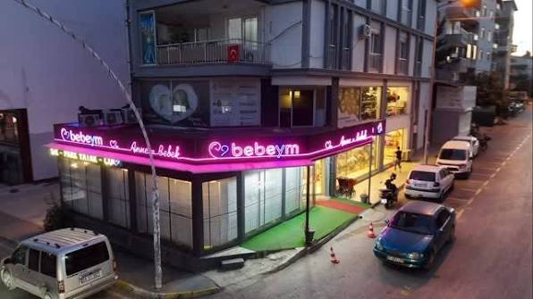 Bebeym Serik mağaza dış görünümü