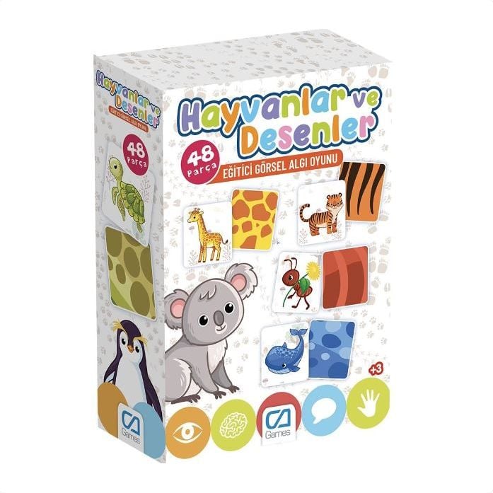 HAYVANLAR VE DESENLERI 24 ZEKA