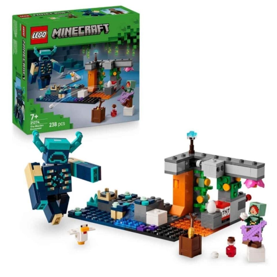 Lego Minecraft Gardiyanla Karşılaşma BJ-70LMN21274