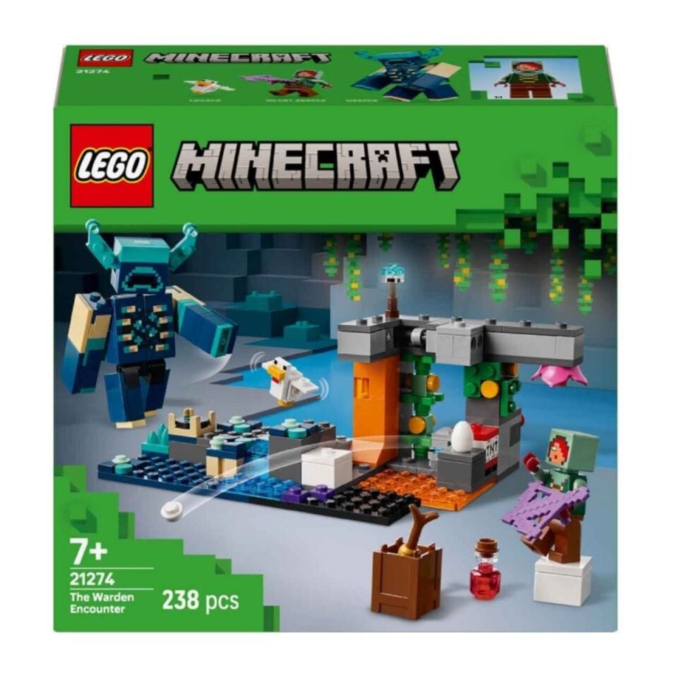 Lego Minecraft Gardiyanla Karşılaşma BJ-70LMN21274