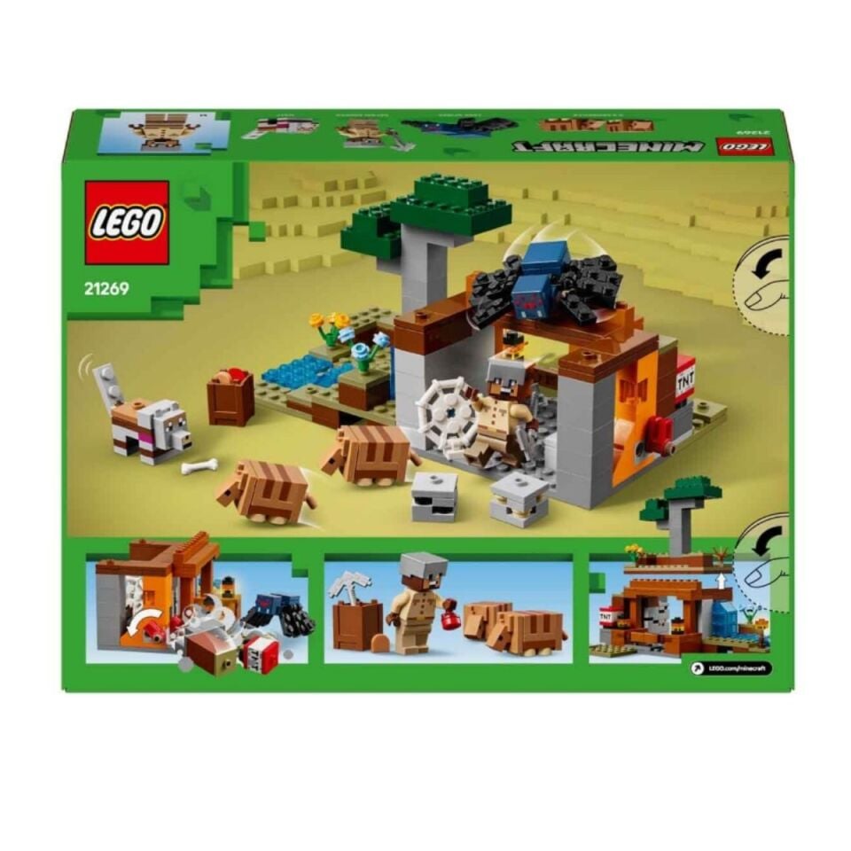 Lego Minecraft Armadillo Maden Keşfi BJ-70LMN21269