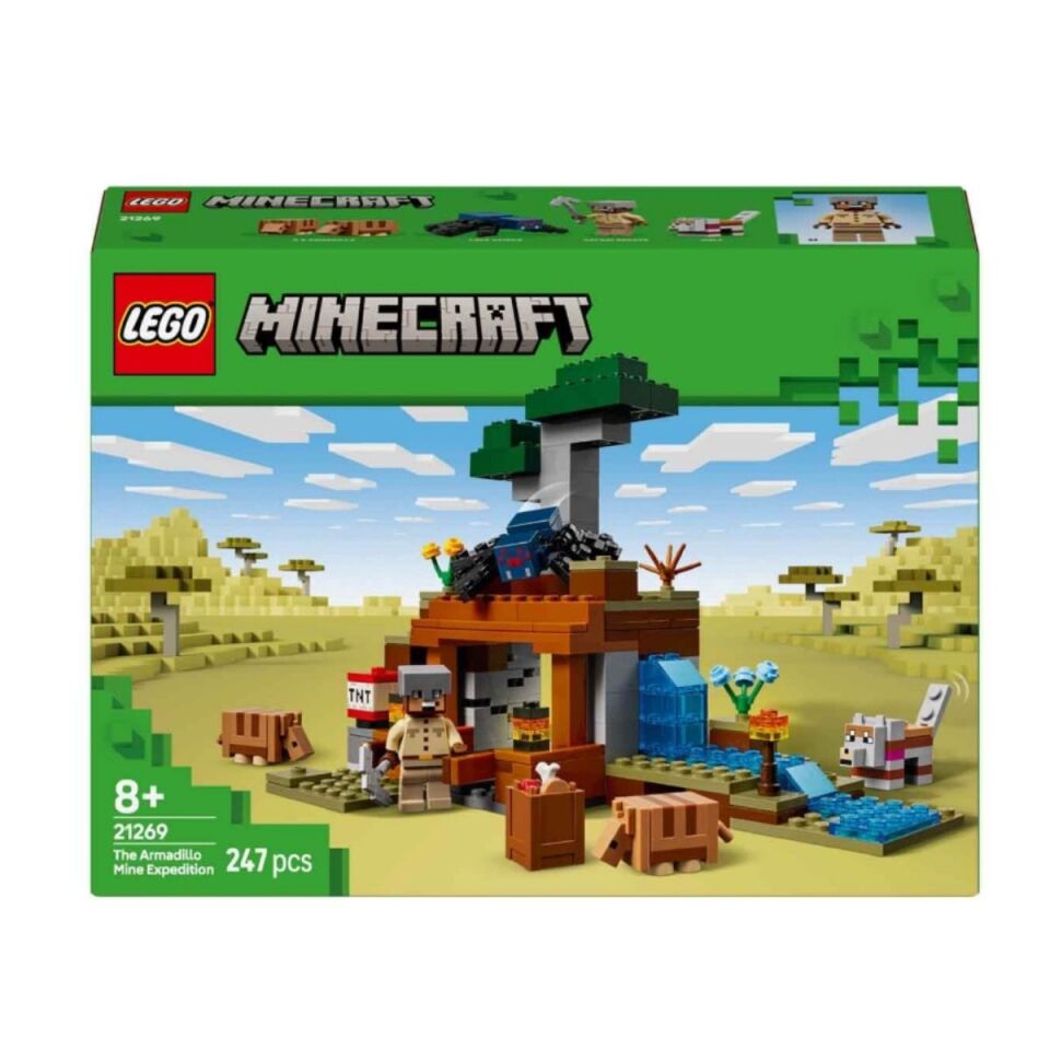 Lego Minecraft Armadillo Maden Keşfi BJ-70LMN21269