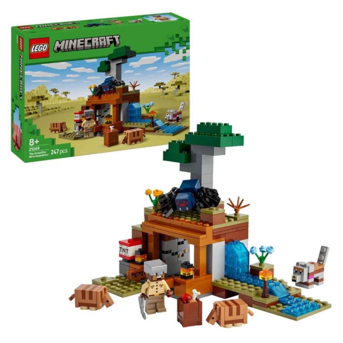 Lego Minecraft Armadillo Maden Keşfi BJ-70LMN21269