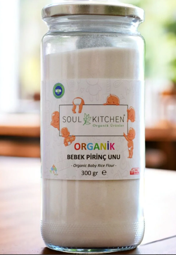 Soul Kitchen Organik Bebek Pirinç Unu 300GR - CAM