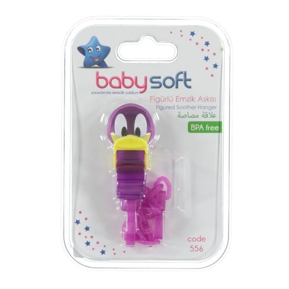 Babysoft 556 Figürlü Emzik Askısı