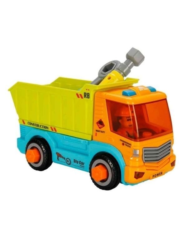 Minibo Sesli ve Işıklı Figürlü Sök Tak Mini Kamyon Seti