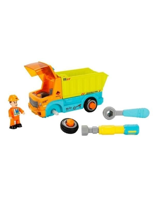 Minibo Sesli ve Işıklı Figürlü Sök Tak Mini Kamyon Seti