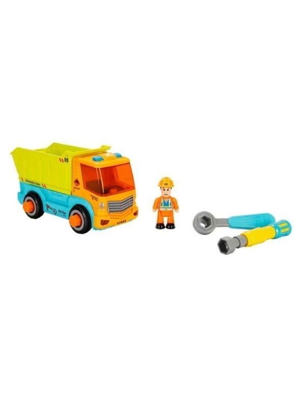 Minibo Sesli ve Işıklı Figürlü Sök Tak Mini Kamyon Seti