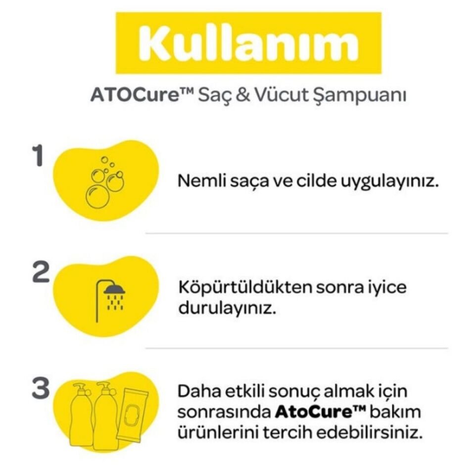 Dalin Ato Cure Atopiye Shampoo 400 Ml