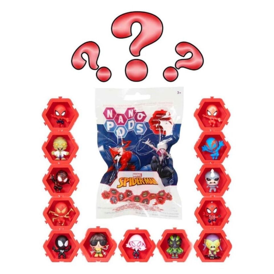 MERVEL FİGÜR NANO SÜPRİZ PKT SPIDERMAN MVL-1041-01