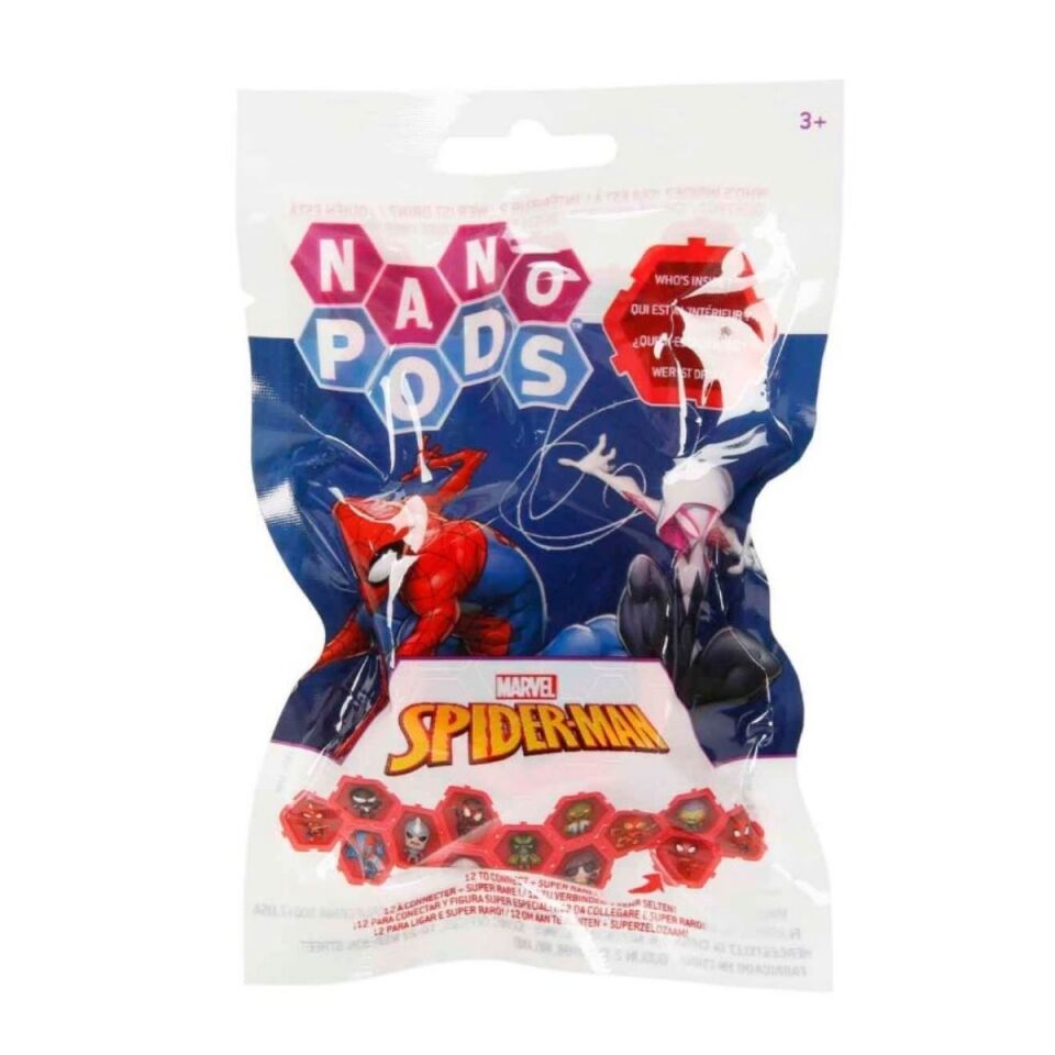 MERVEL FİGÜR NANO SÜPRİZ PKT SPIDERMAN MVL-1041-01