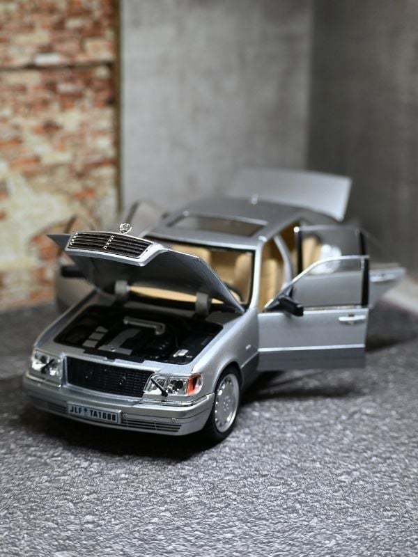 MERCEDES S320 MODEL ARABA 1:24 GRİ