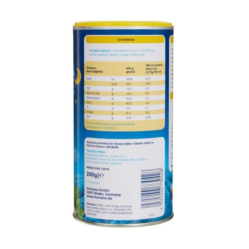 Humana İyi Geceler Çayı  200g