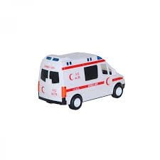 Işıklı Sesli Pilli Ambulans