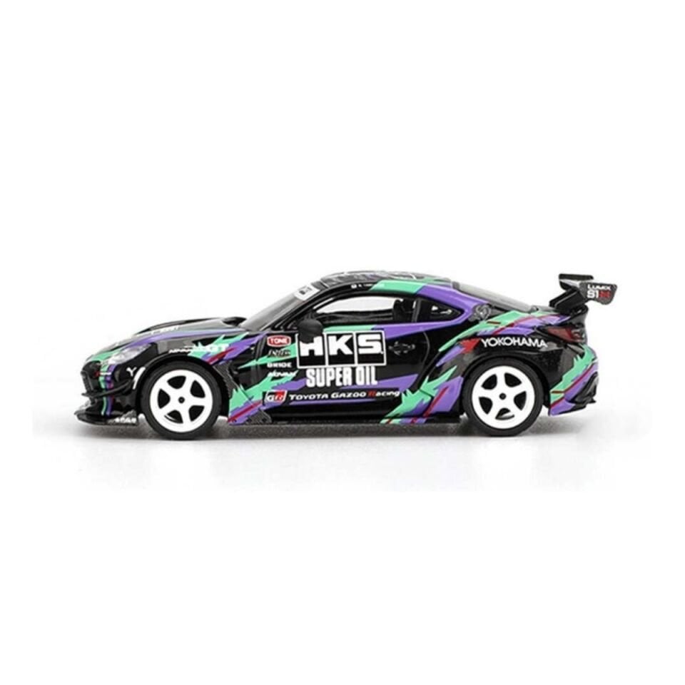Mini GT Toyota GR86 HKS Type R Metal Araba
