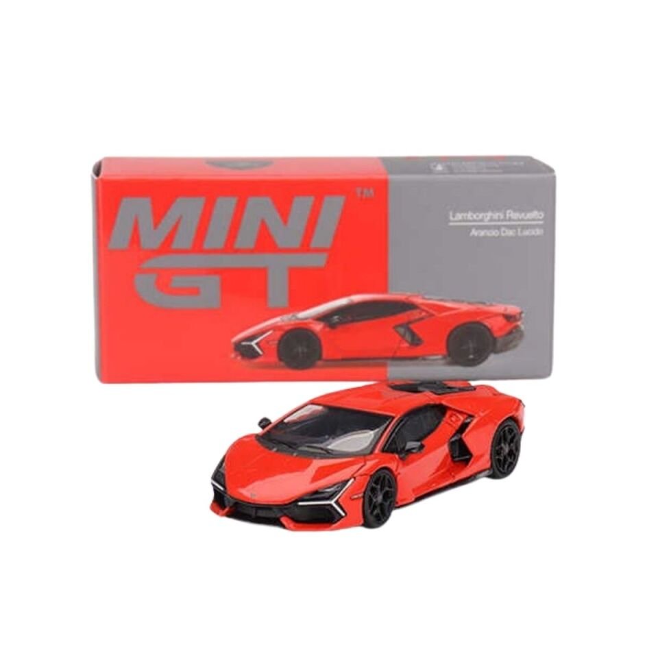 Mini GT Lamborghini Revuelto 1:64 Metal Araba