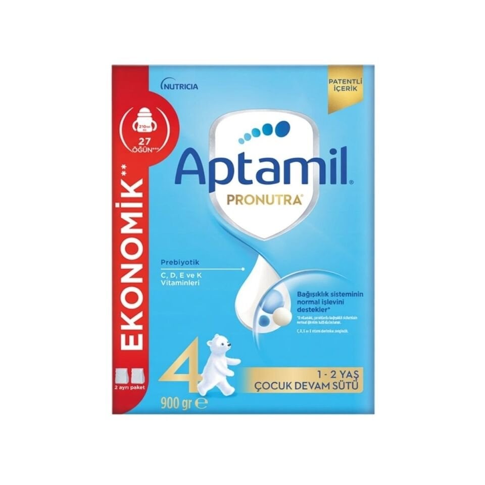 Aptamil 4 Çocuk Devam Sütü 900 gr