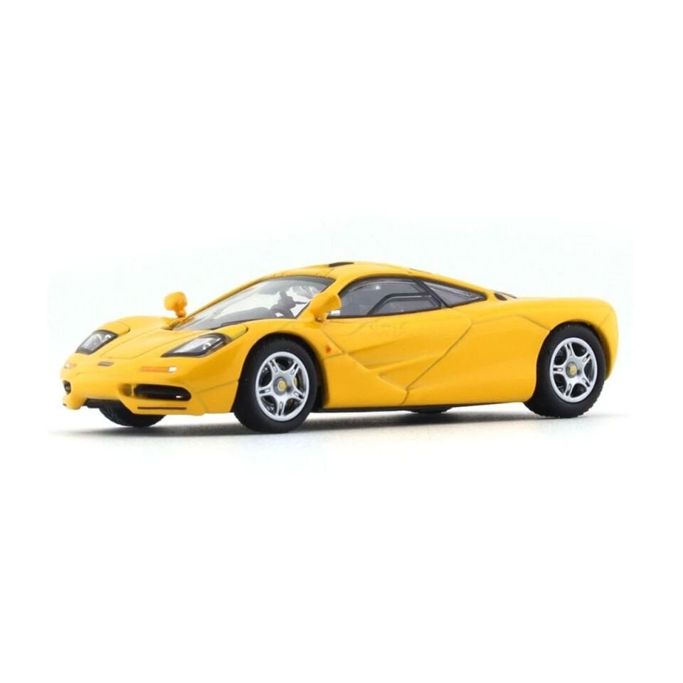 CM Model McLaren F1 Yellow 1:64 Kutulu Metal Araba