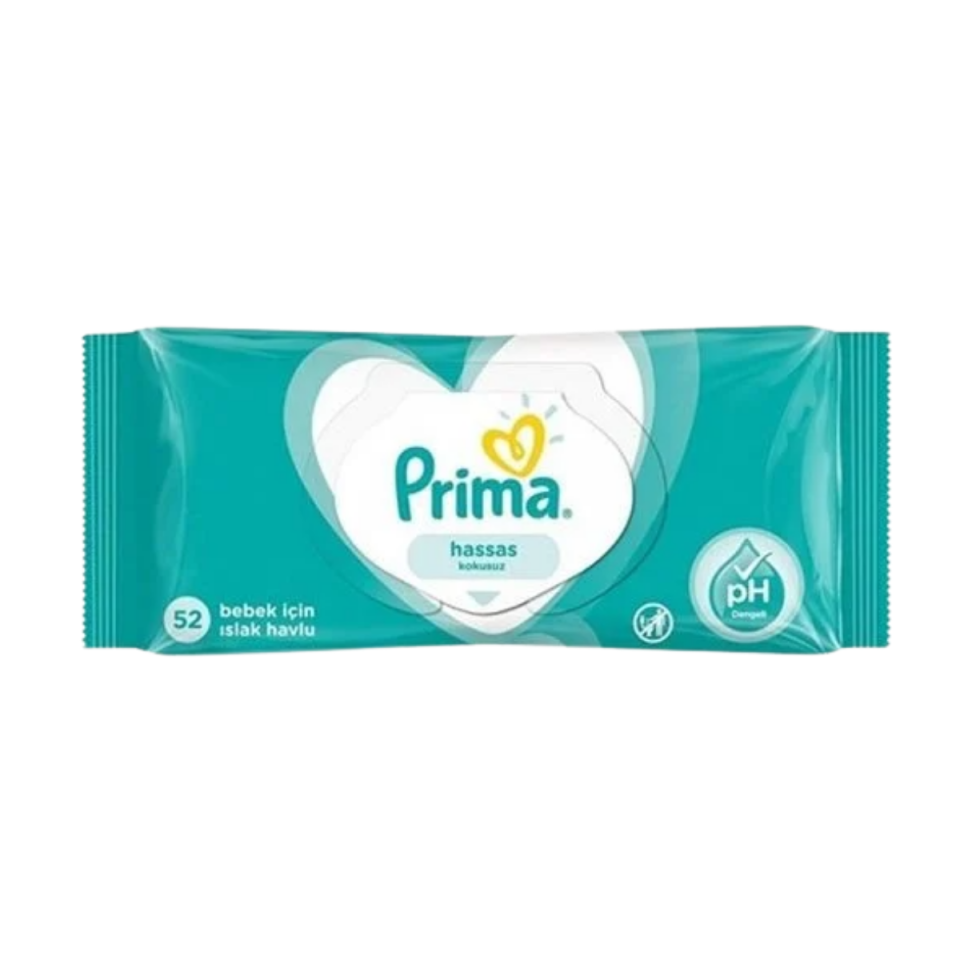 Prima Sensitive Tekli Islak Havlu