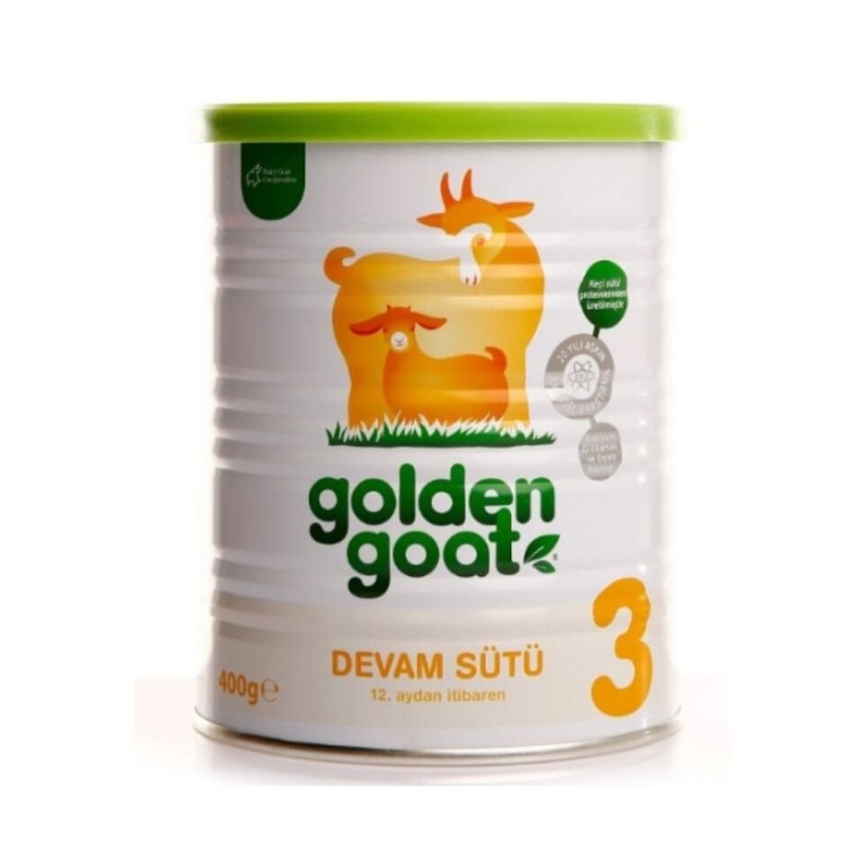 Golden Goat 3 Keçi Sütü Bazlı Bebek Sütü (400 gr)