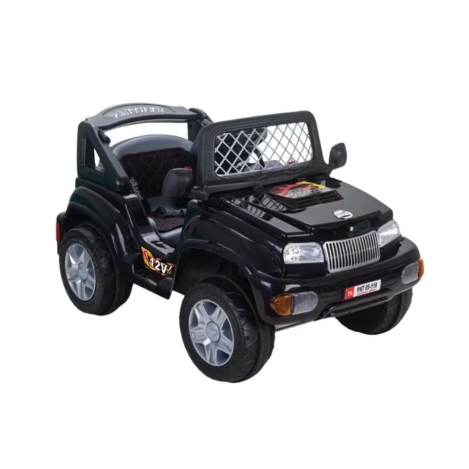 Pilsan Panther 12v Akülü Araba Siyah
