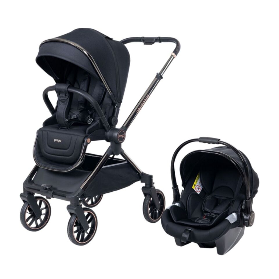 PREGO CONCORDE TRAVEL BEBEK ARABASI YENİ SİYAH 2067