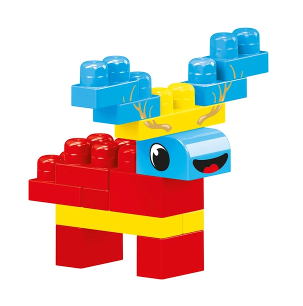 Dolu Baskılı Torbada Büyük Bloklar 100 Parça 5020