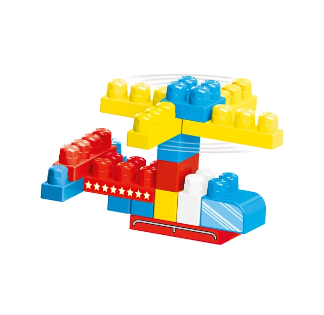 Dolu Baskılı Torbada Büyük Bloklar 100 Parça 5020