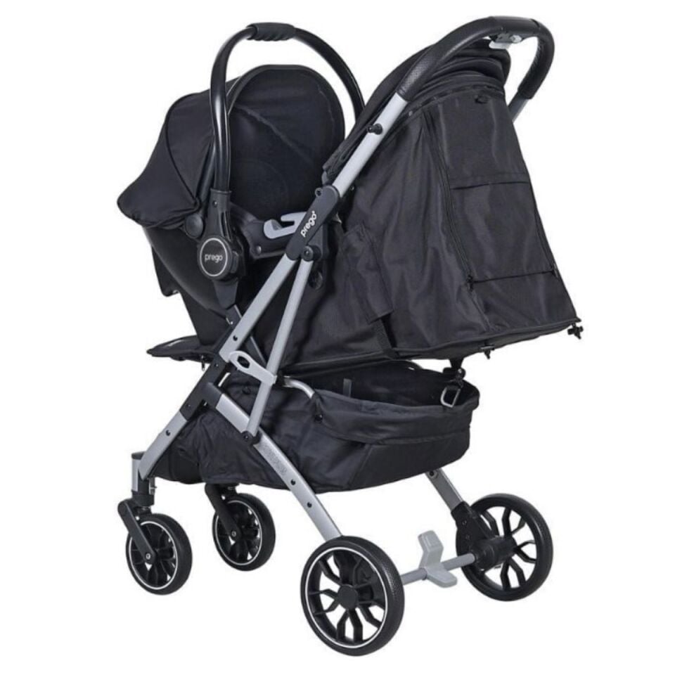 Prego Covi Plus Travel Sistem Bebek Arabası Siyah