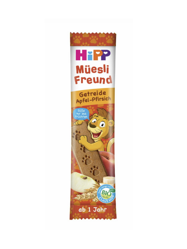 HIPP ORGANİK ŞEFTALİ VE ELMALI MEYVE BARI