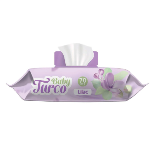 Babyturco Lilac Islak Mendil 70'li