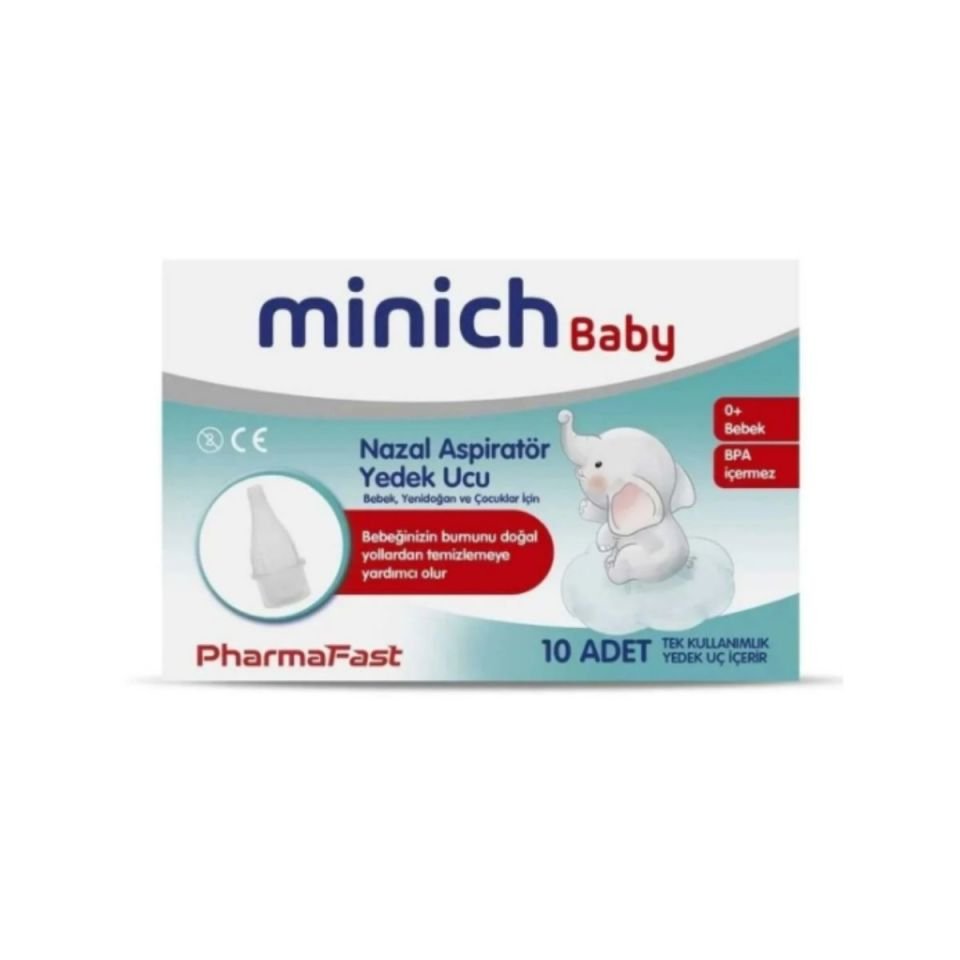 Minich Baby Nazal Aspiratör Yedek Ucu 10lu