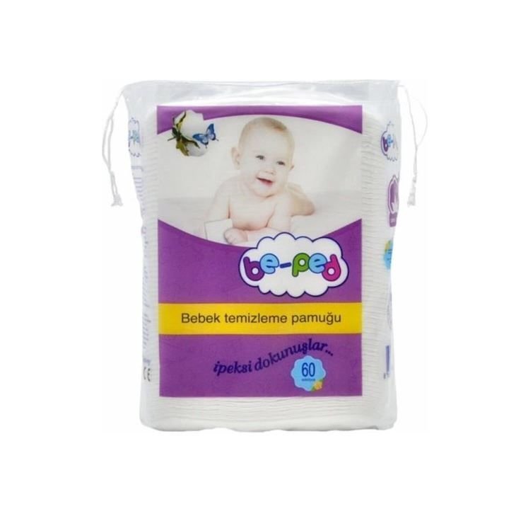 Be Ped Bebek Temizleme Pamuğu 60'lı